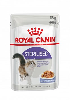 Роял Канин Sterilised пауч д/стерилизованных кошек кусочки в желе Мясо 85г - фото 5038