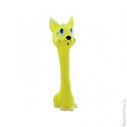 Гантель Кошка игрушка для собак Зооник, 20см - фото 7004