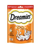 Дримс Dreamies Подушечки лакомство для кошек, Курица, 140г