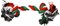 №1 Грейфер веревка плетеная с 2 узлами, 32см, ГР12024-8 - фото 6964