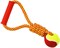 №1 Грейфер веревка плетеная с мячом и ручкой, 30см, ГР874 - фото 6968