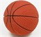 Игрушка пищащая малая "Мяч баскетбольный" 5,5 см - фото 8489